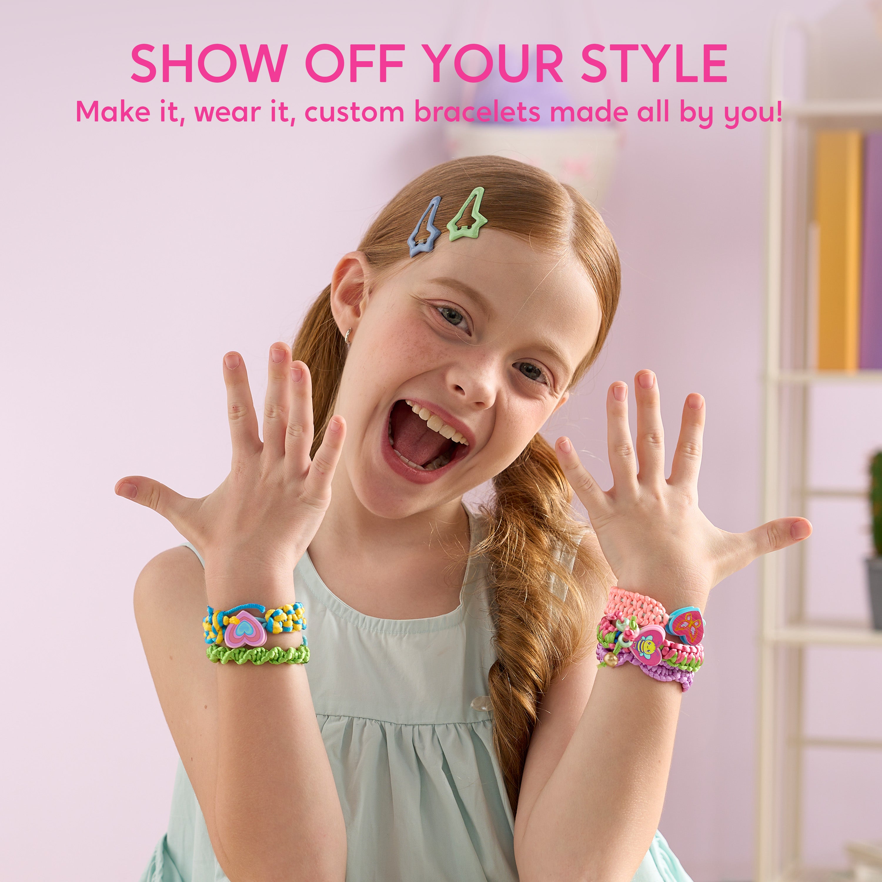 Klever Kits Friendship Bracelet Making Kit (10 Knot Styles)