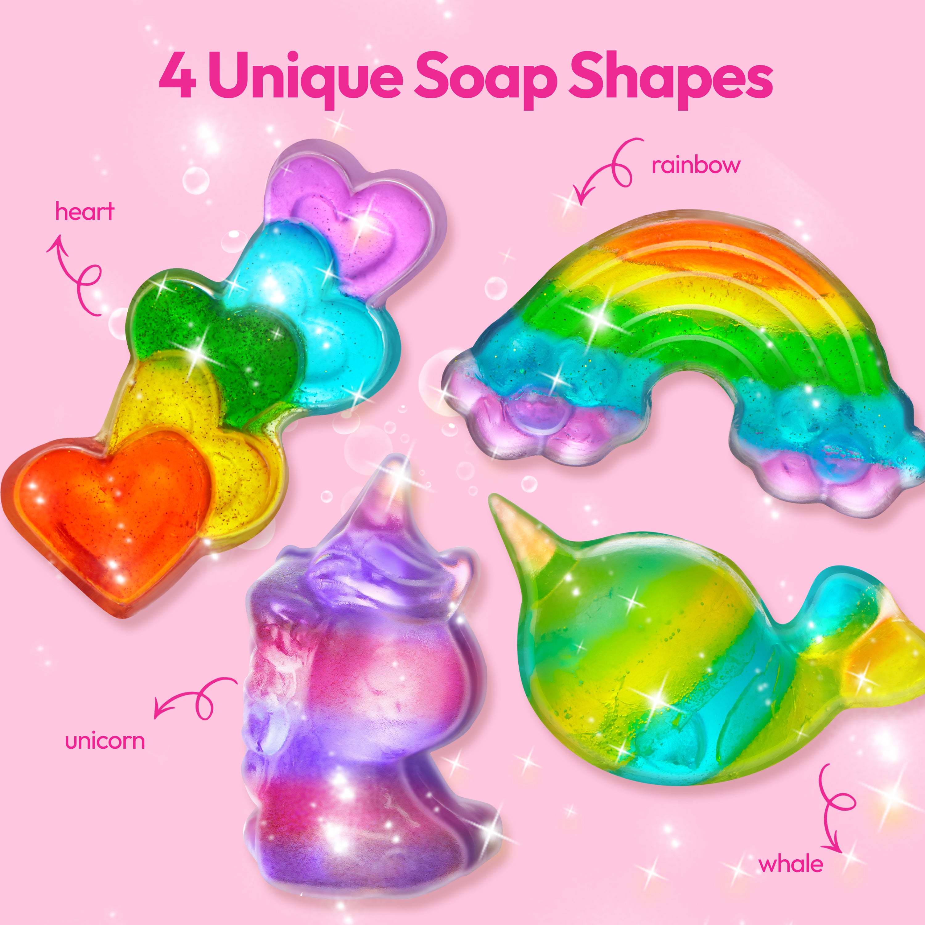 Klever Kits Unicorn DIY Soap Making Craft Kit Ages 6+