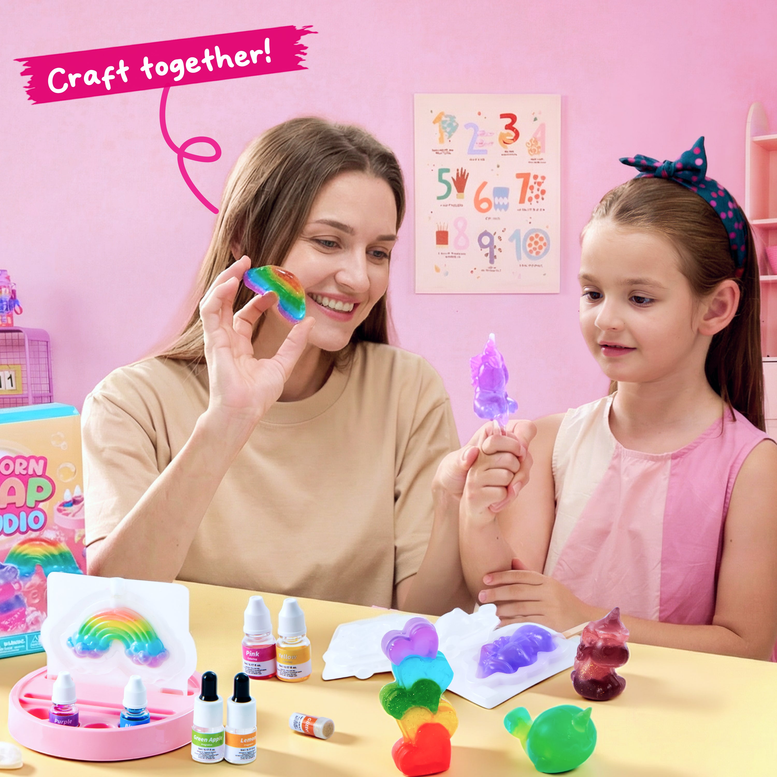 Klever Kits Unicorn DIY Soap Making Craft Kit Ages 6+
