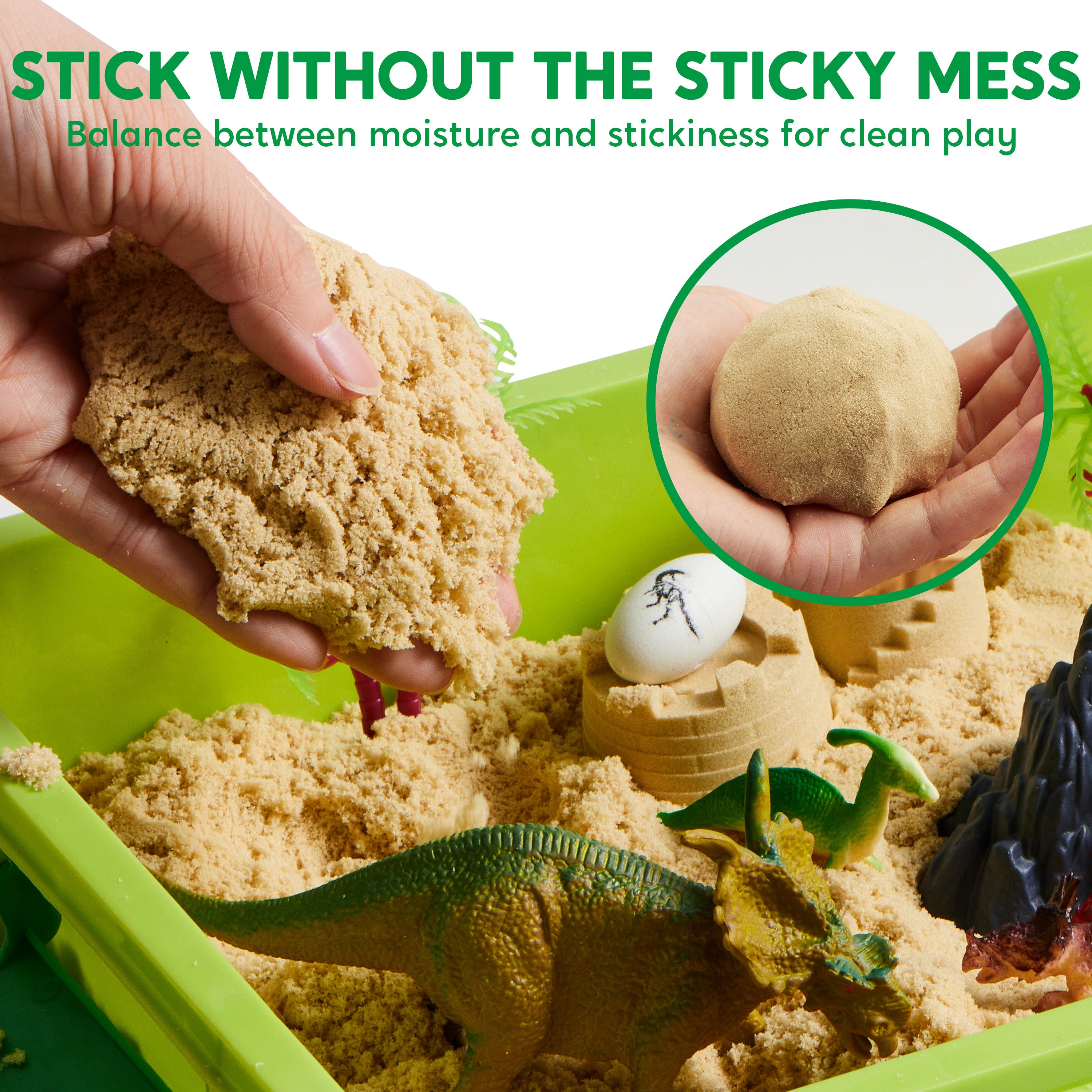 Klever Kits Construction Sensory Bin with Glow Stones Age 3+