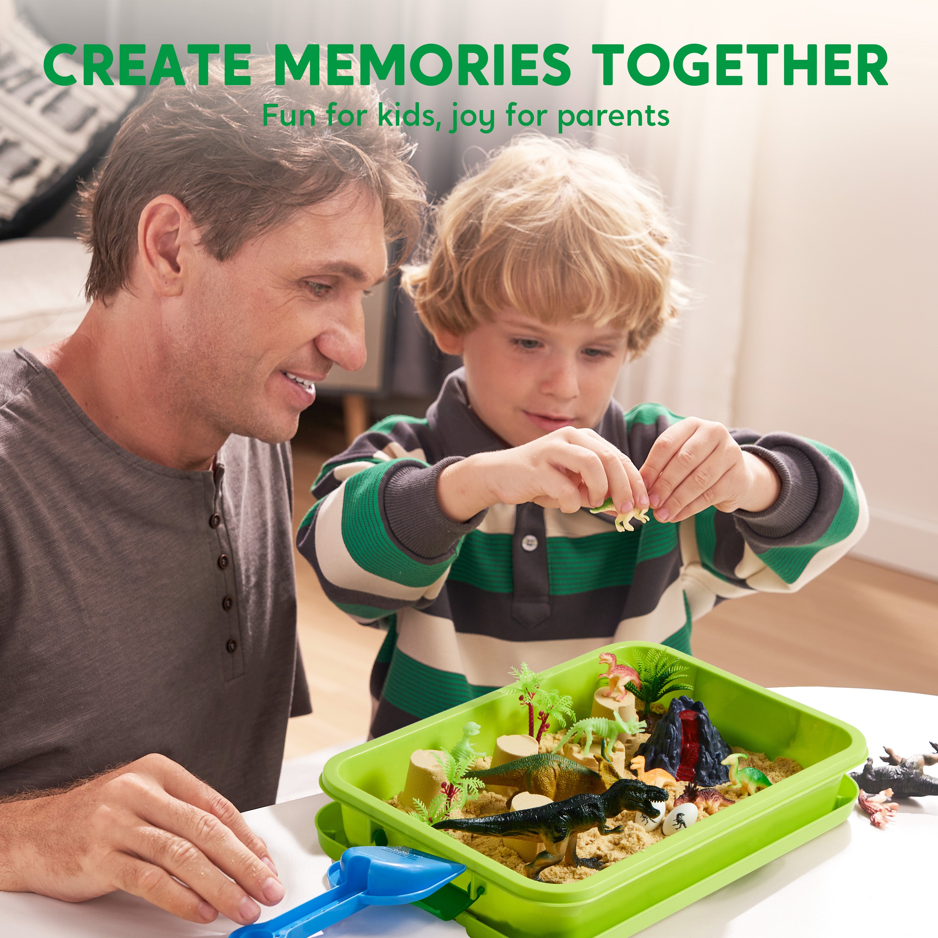Klever Kits Construction Sensory Bin with Glow Stones Age 3+
