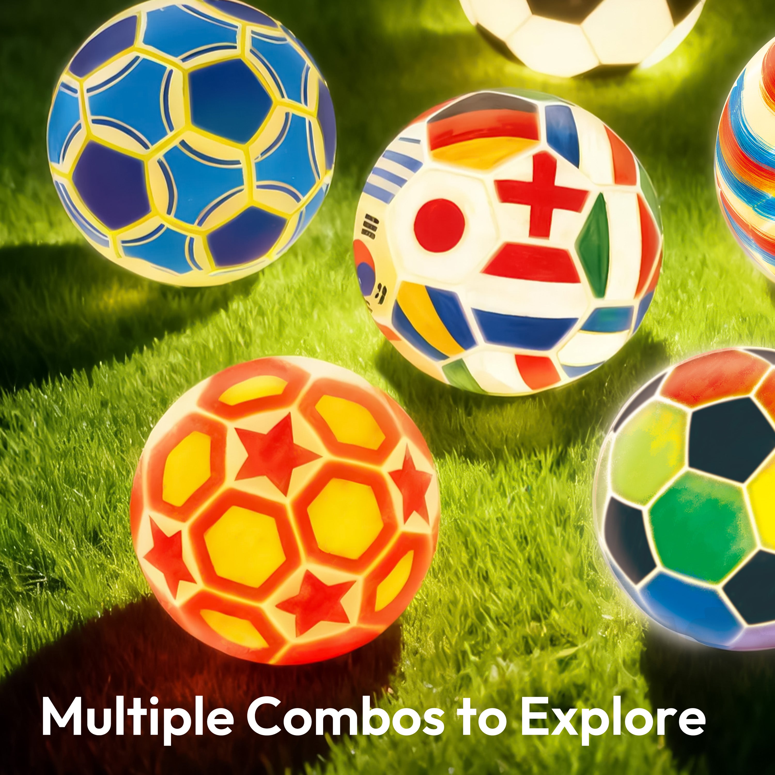 Klever Kits DIY Paint Your Own 3D Soccer Night Light Kit