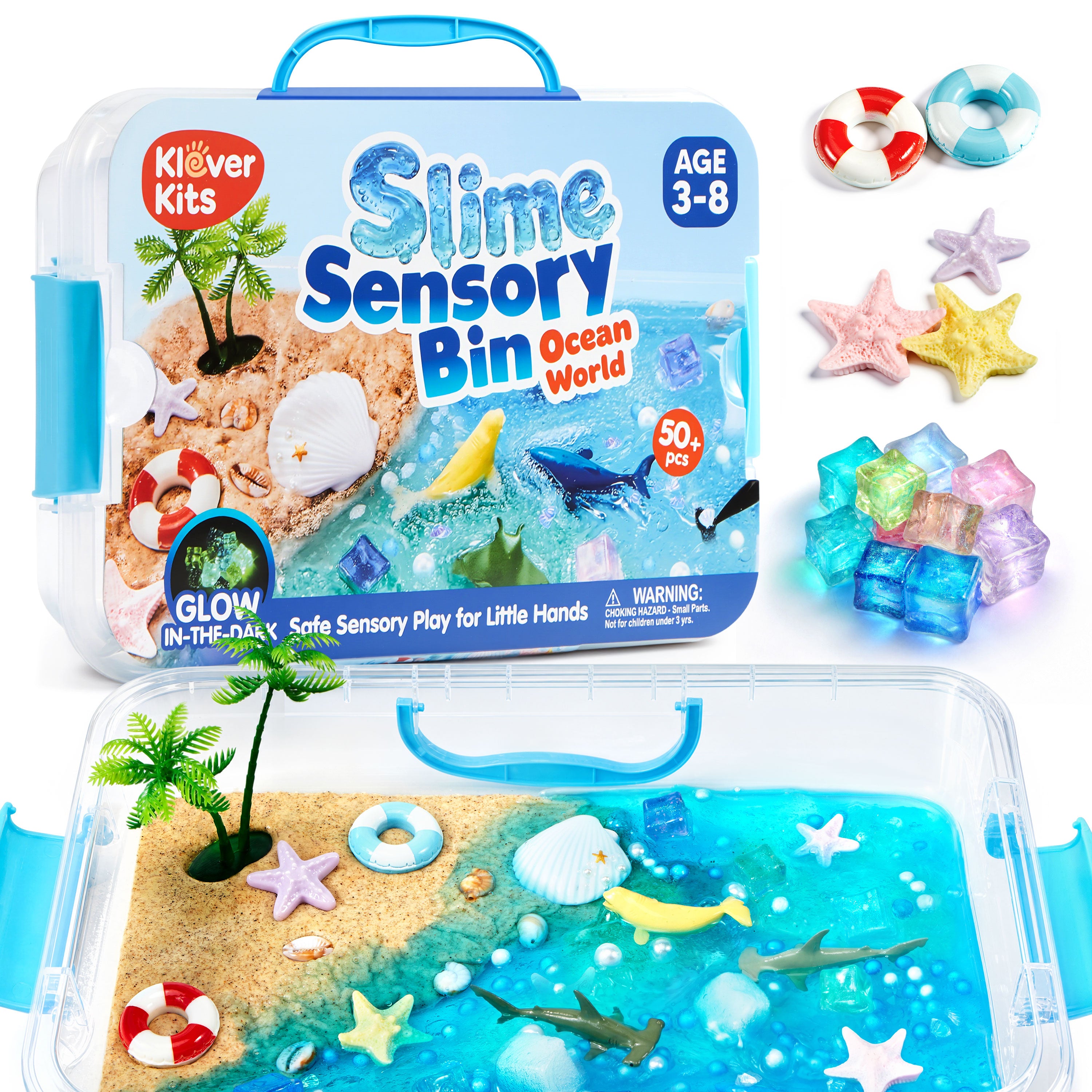 Klever Kits Ocean Sensory Bin for Kids