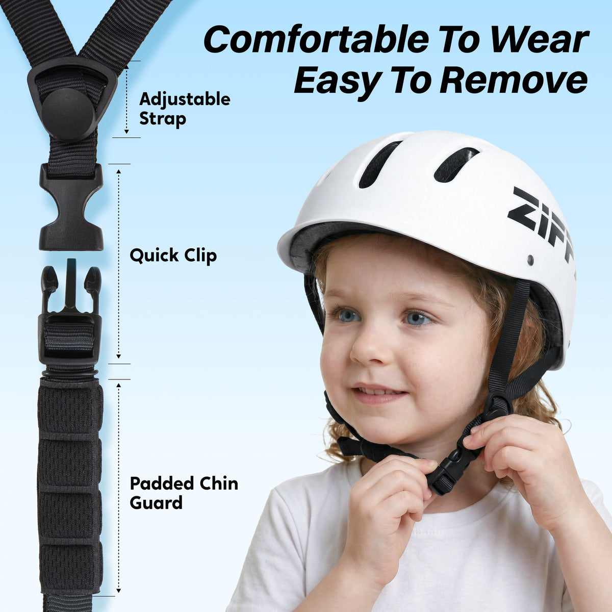 Play-Act Kids Bike Helmet - Adjustable Lightweight Safety Certified for Ages 3+