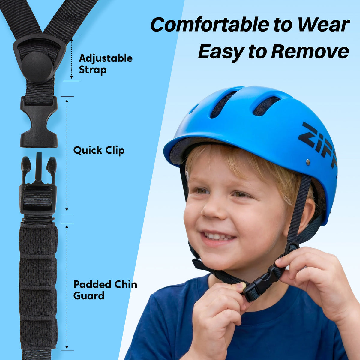 Play-Act Kids Bike Helmet - Adjustable Lightweight Safety Certified for Ages 3+