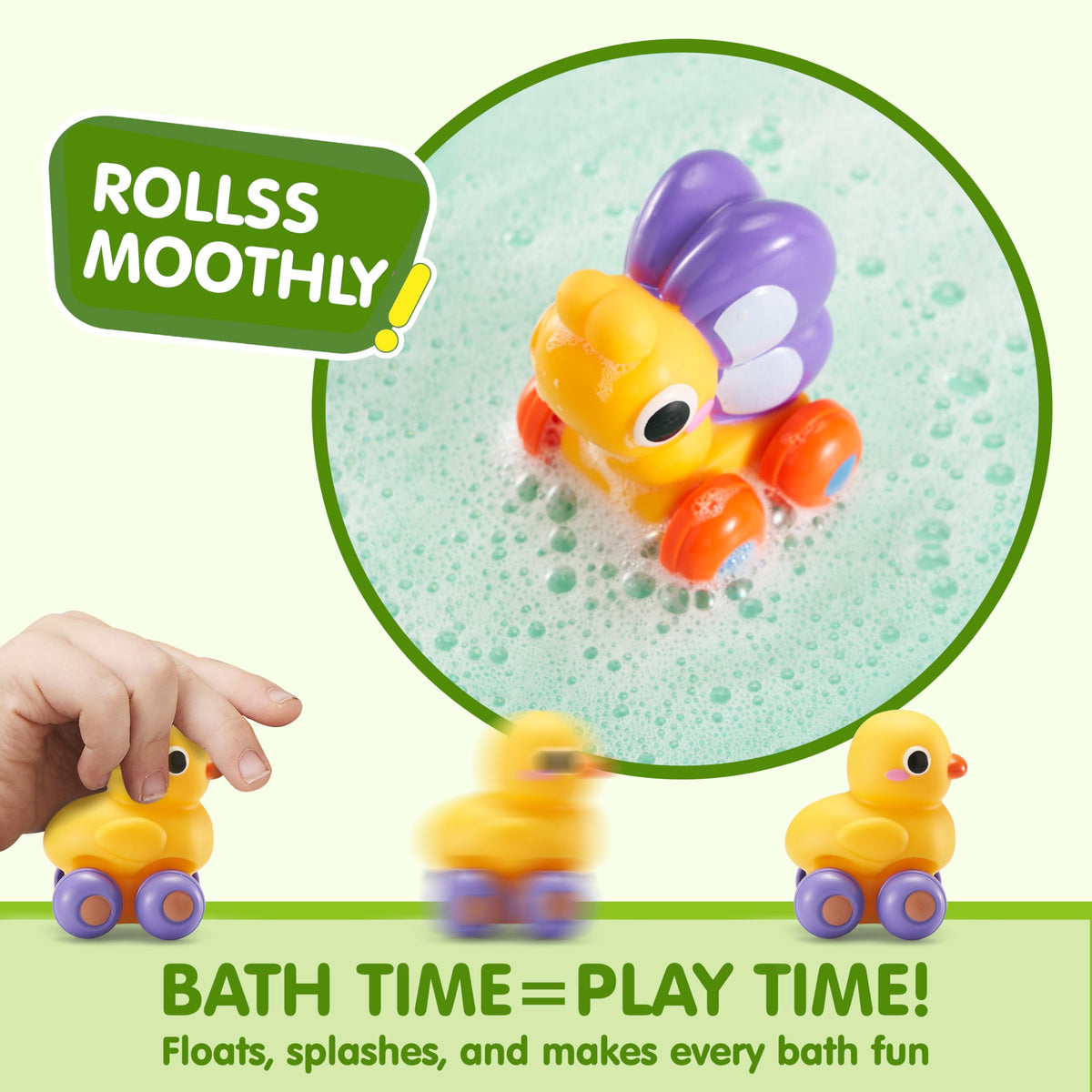 VROOMIX Soft Rubber Animal Cartoon Toy Car Set for Toddlers