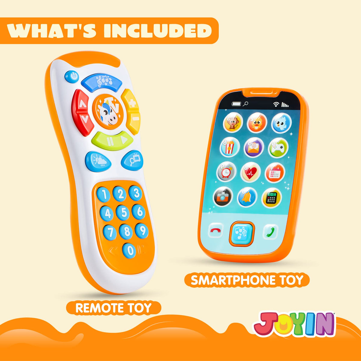 Play-Act Remote Control Smartphone Toy with Music - Kids Learning Toy