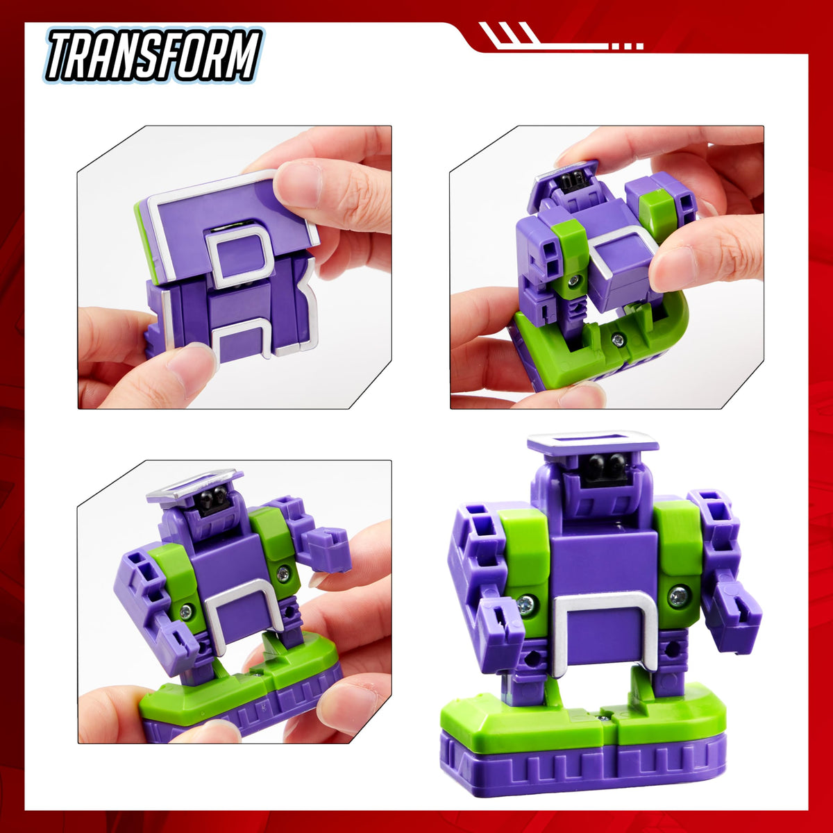 Play-Act Alphabet Robots Toys - ABC Learning & Education Toy for Kids 3-8