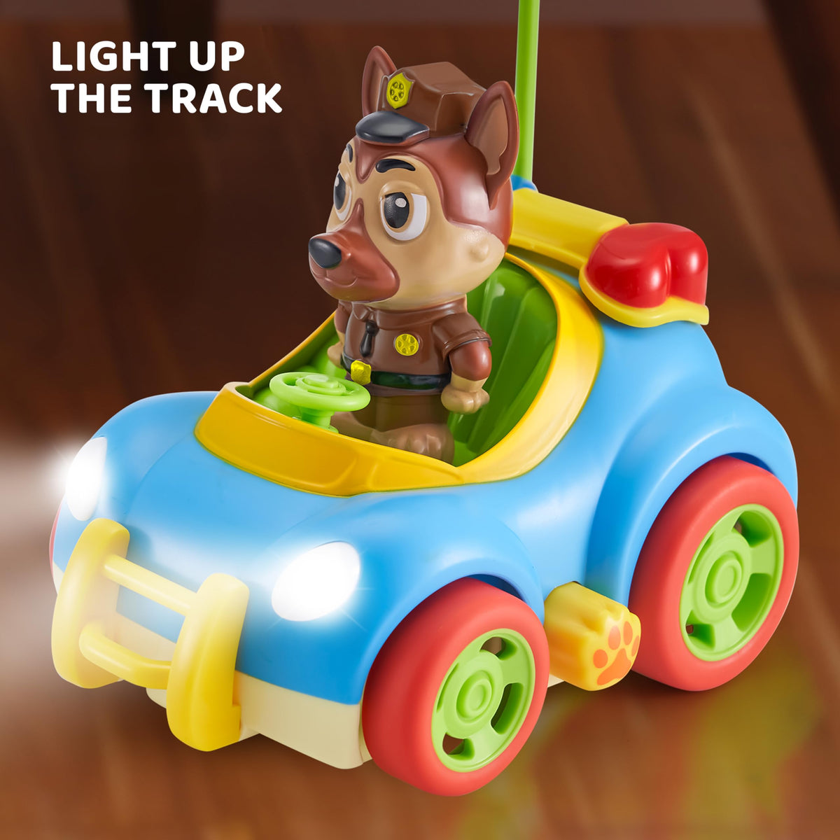VROOMIX 2 Pack Remote Control Car - LED Lights, Sounds & Music for Kids