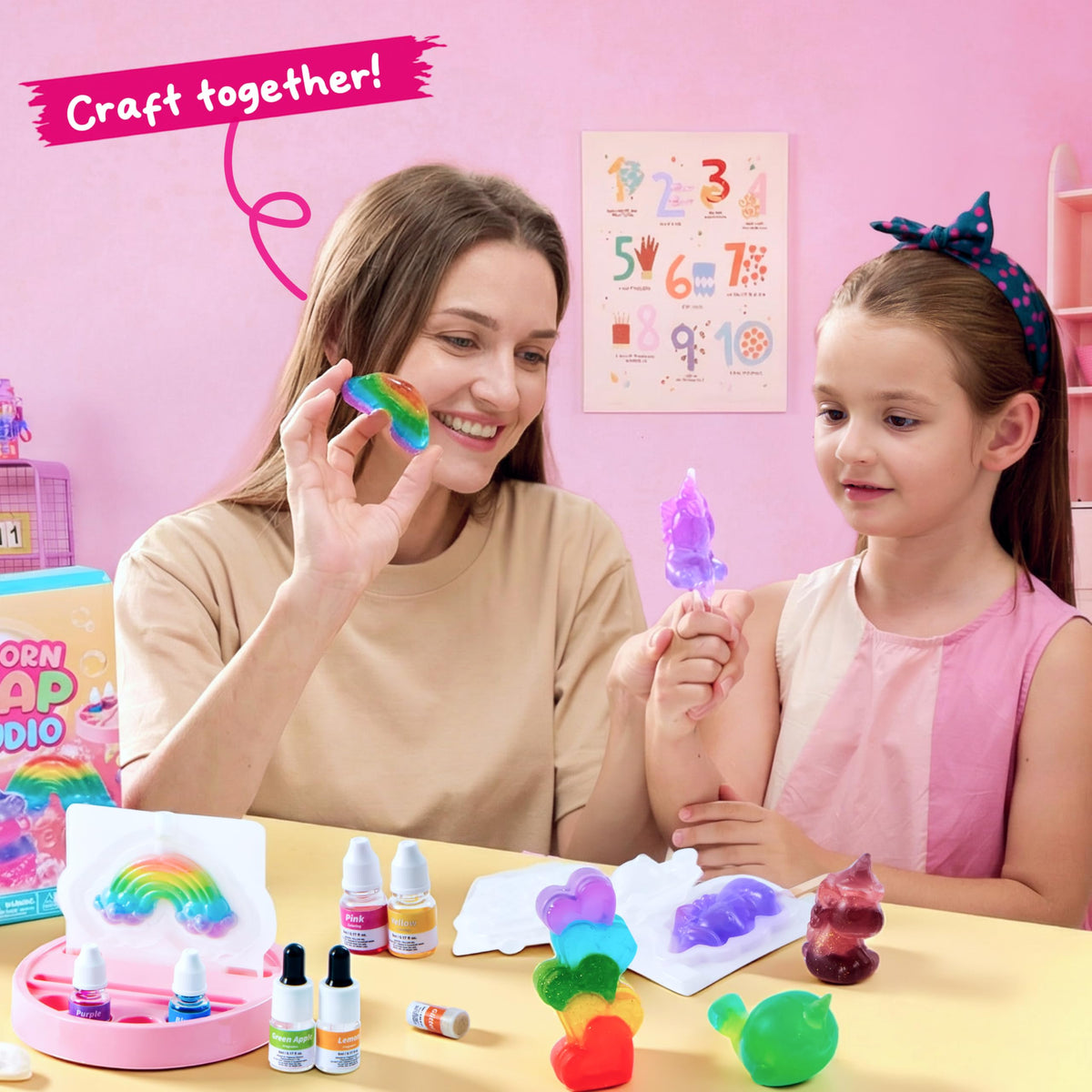 Klever Kits Unicorn DIY Soap Making Craft Kit Ages 6+