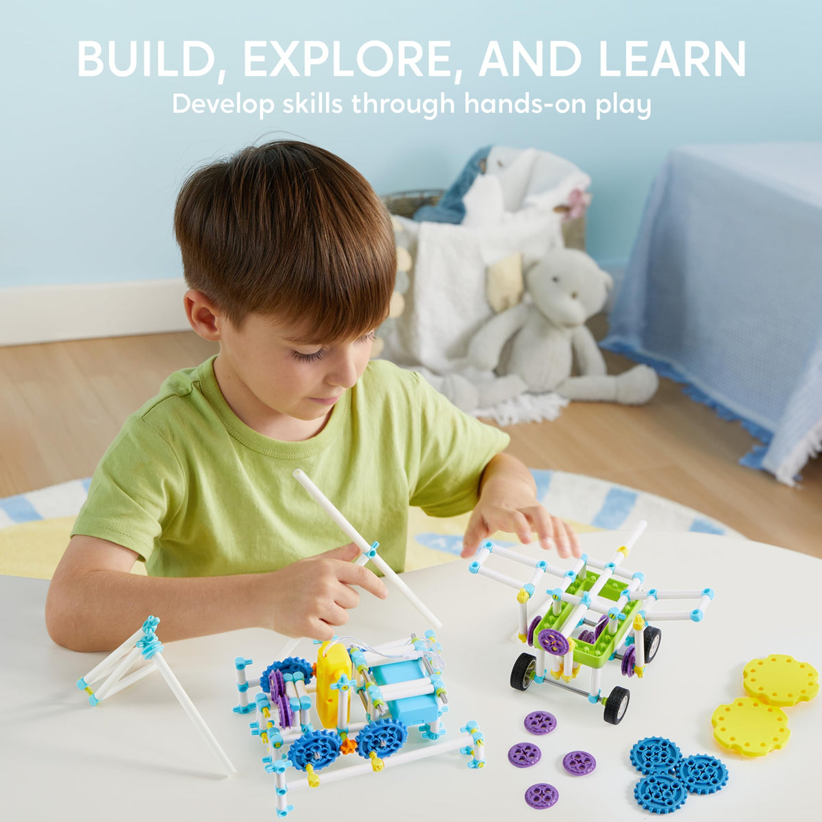 Klever Kits 36-in-1 Motor Robotic Kit - STEM Educational Toy for Ages 8-13