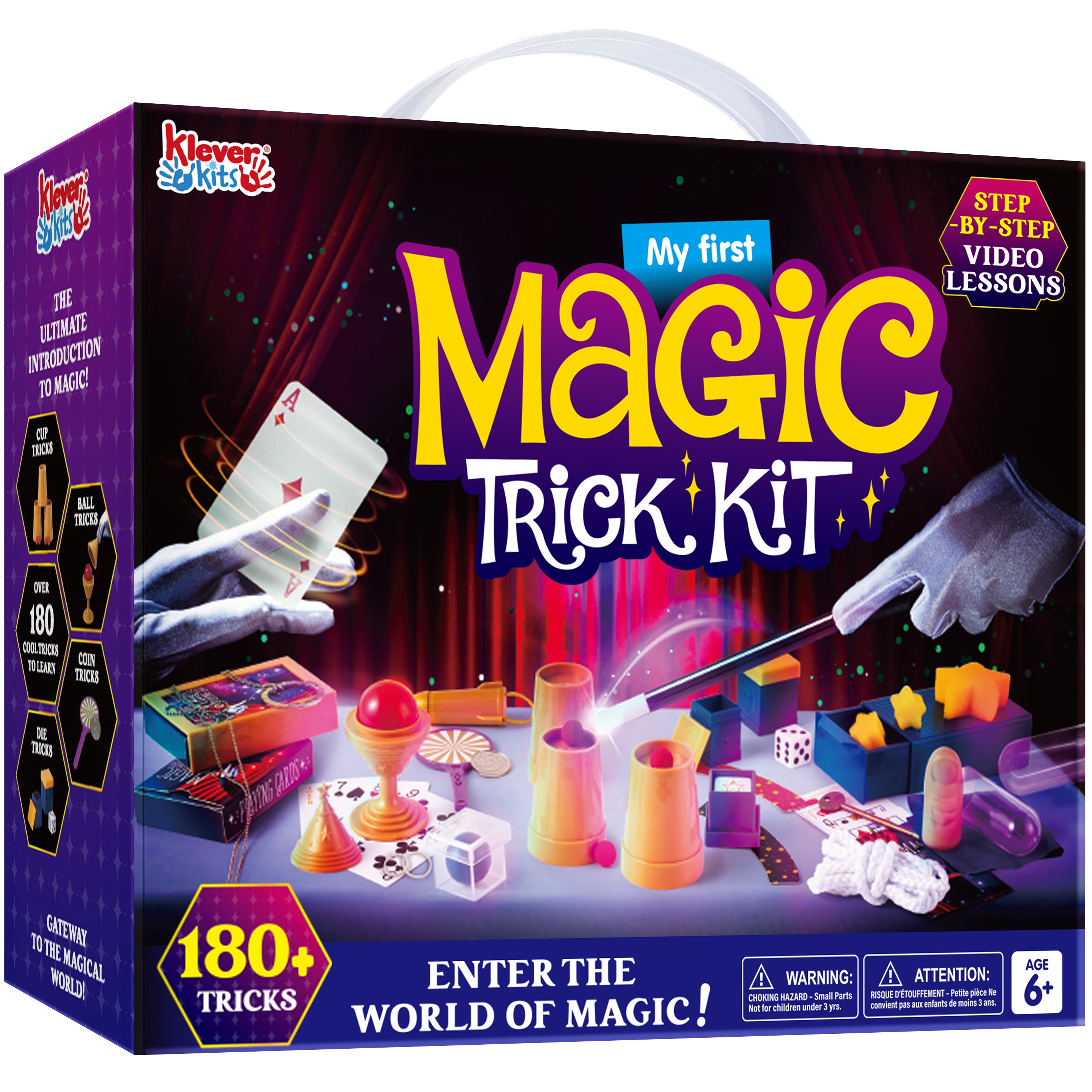 Klever Kits 180+ Magic Trick Set for Kids Ages 6+