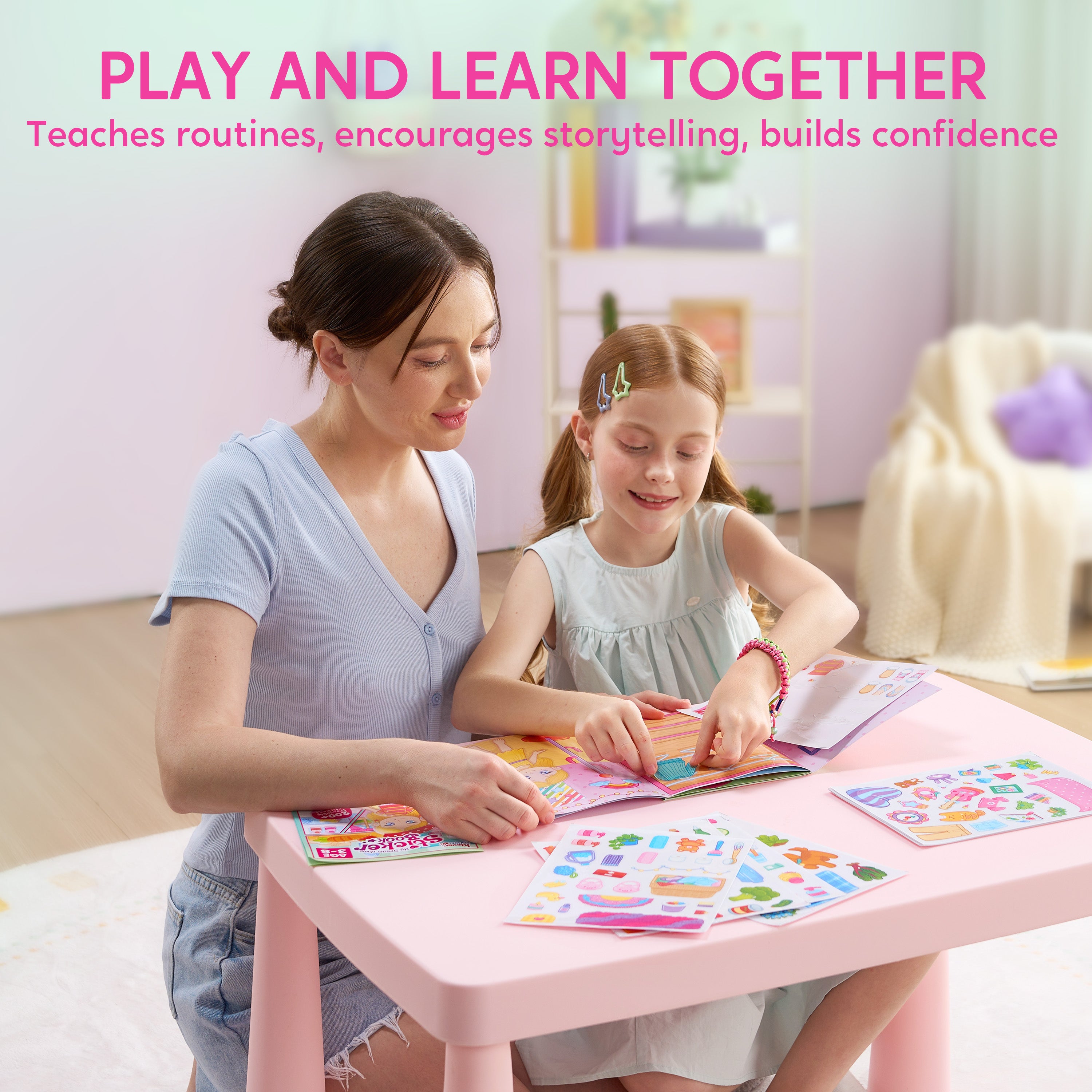 Klever Kits Reusable Sticker Book: My Dream Home (200+ Stickers)