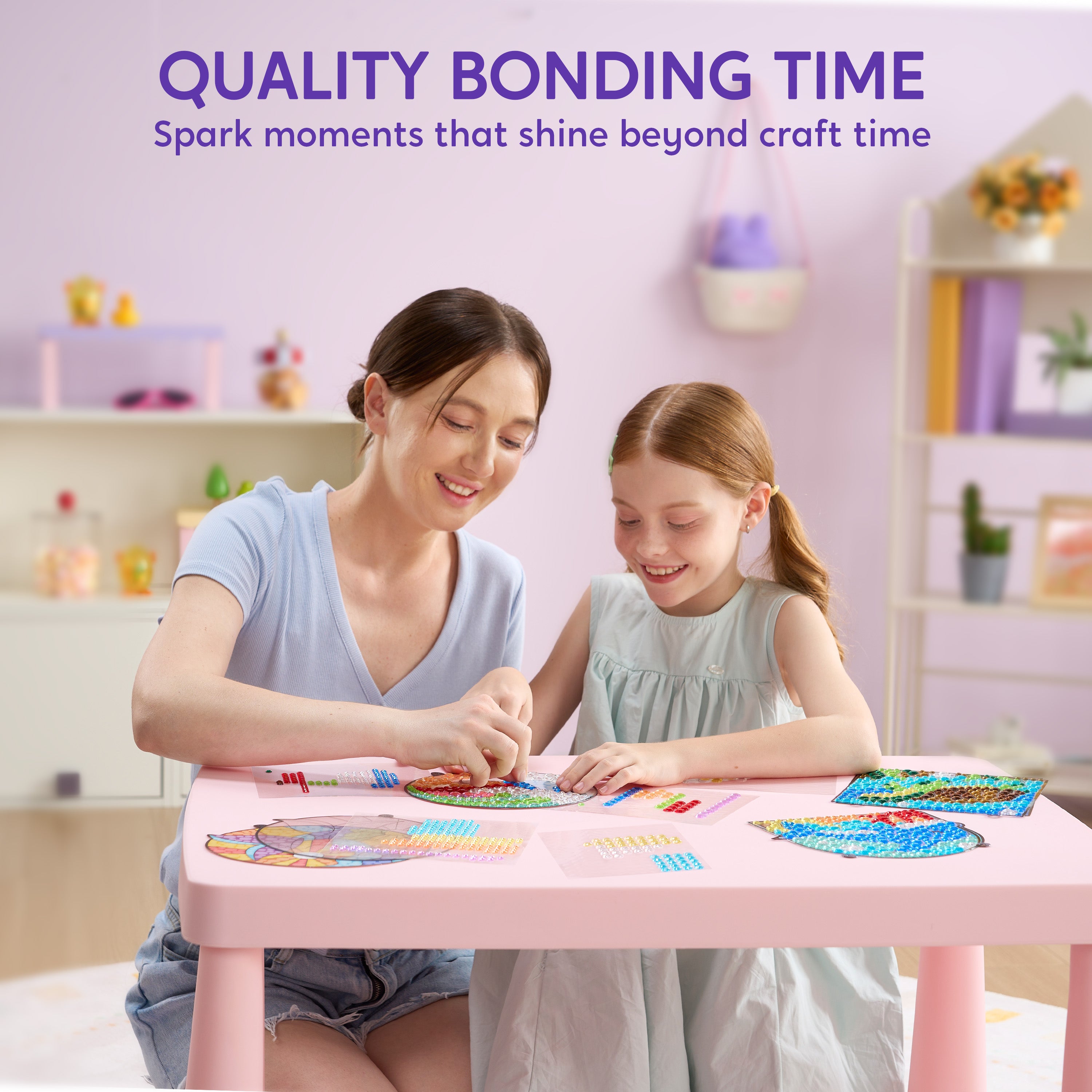 Klever Kits Gem Diamond Painting Suncatcher Kit Ages 6+
