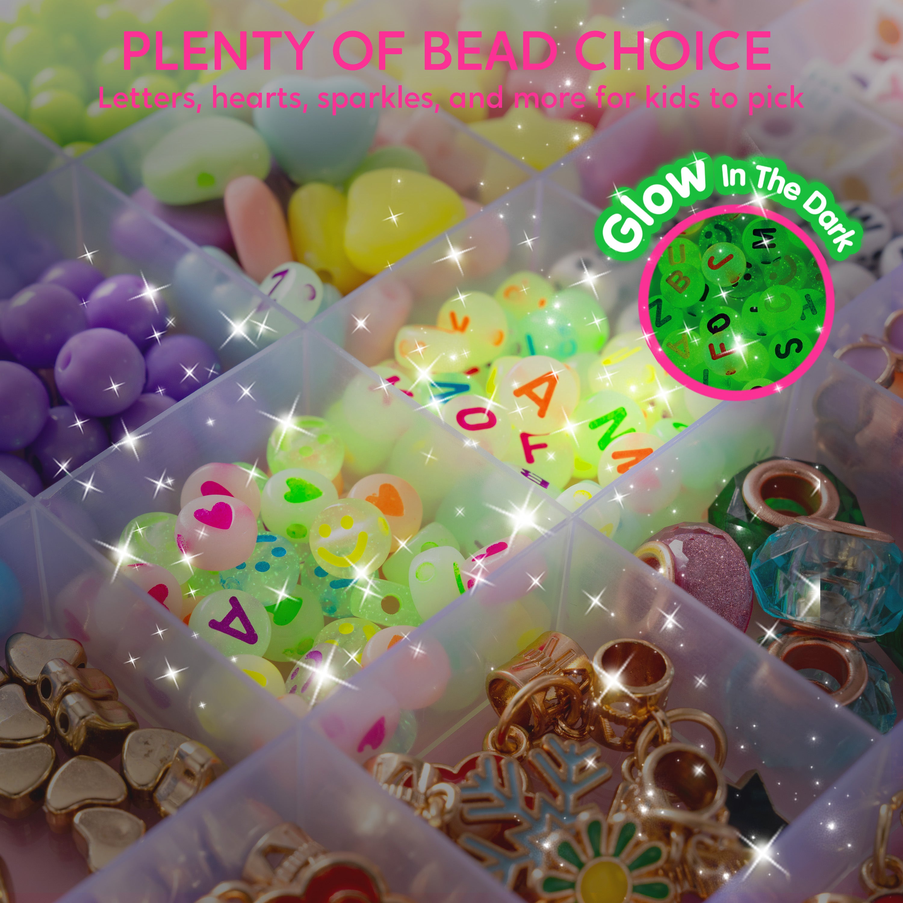 Klever Kits Princess Jewelry & Bracelet Making Kit (650+ Pcs)