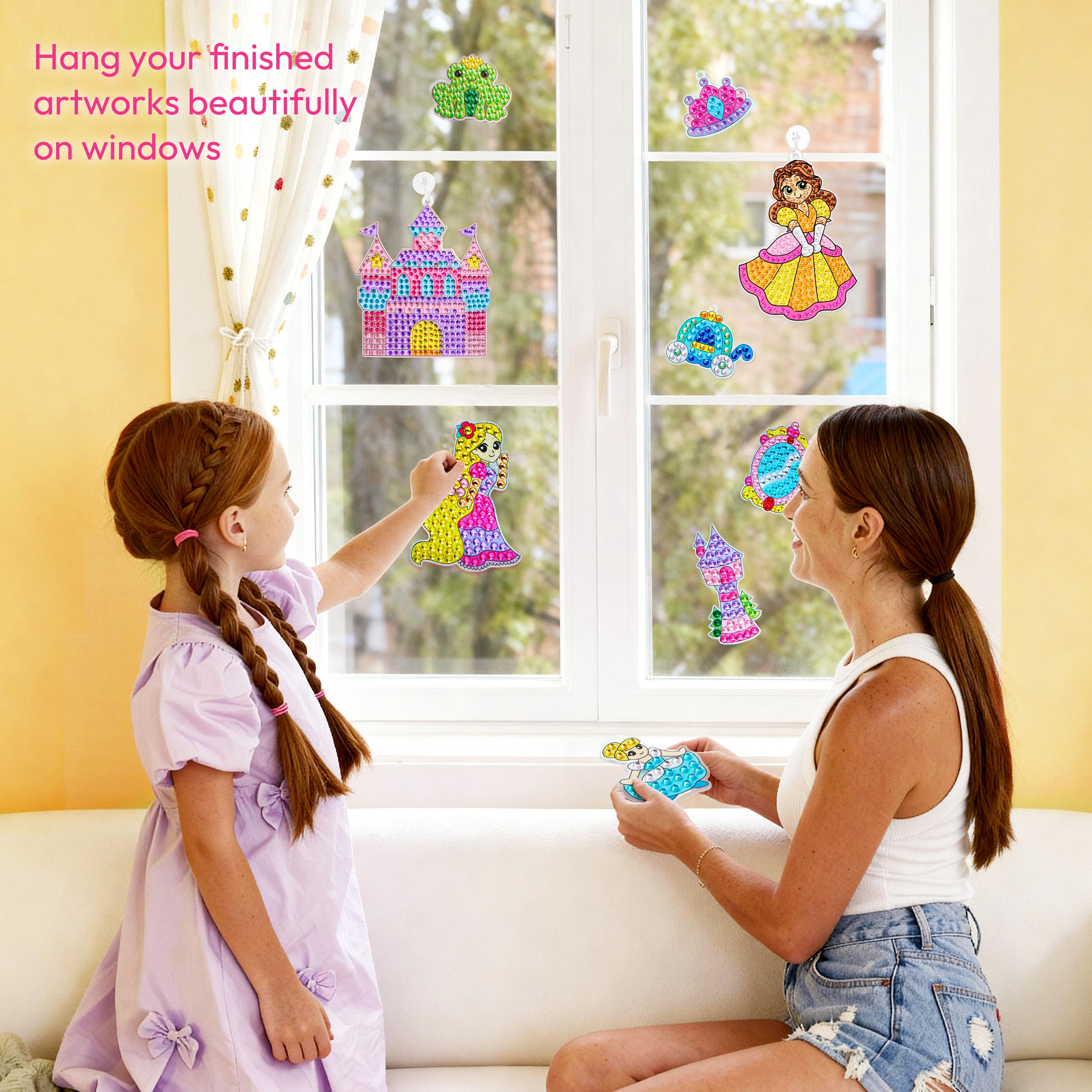 Klever Kits Gem Painting Arts & Crafts Set (16 DIY Projects)