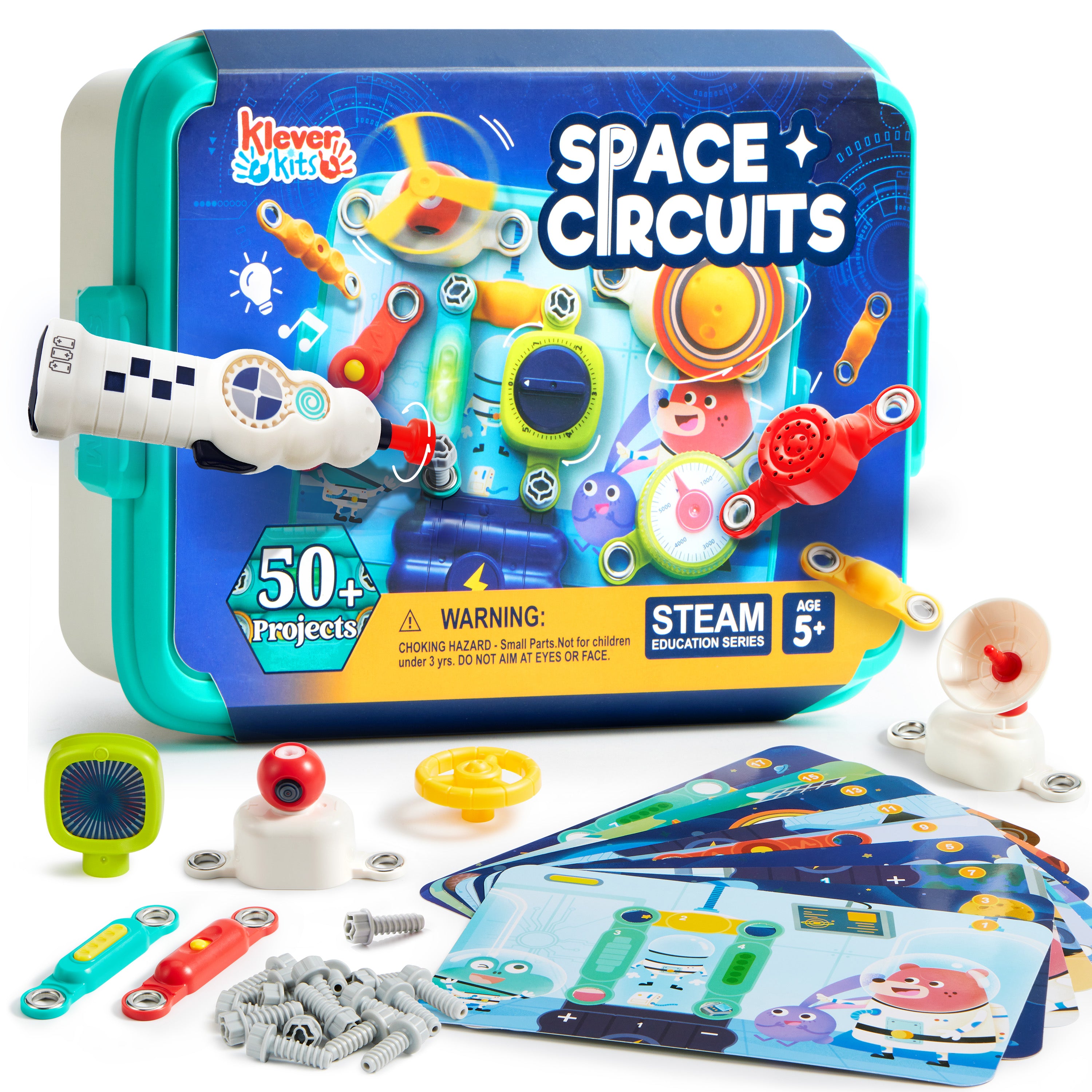 Klever Kits Space Circuits Electronics Science Kit (50+ Projects)