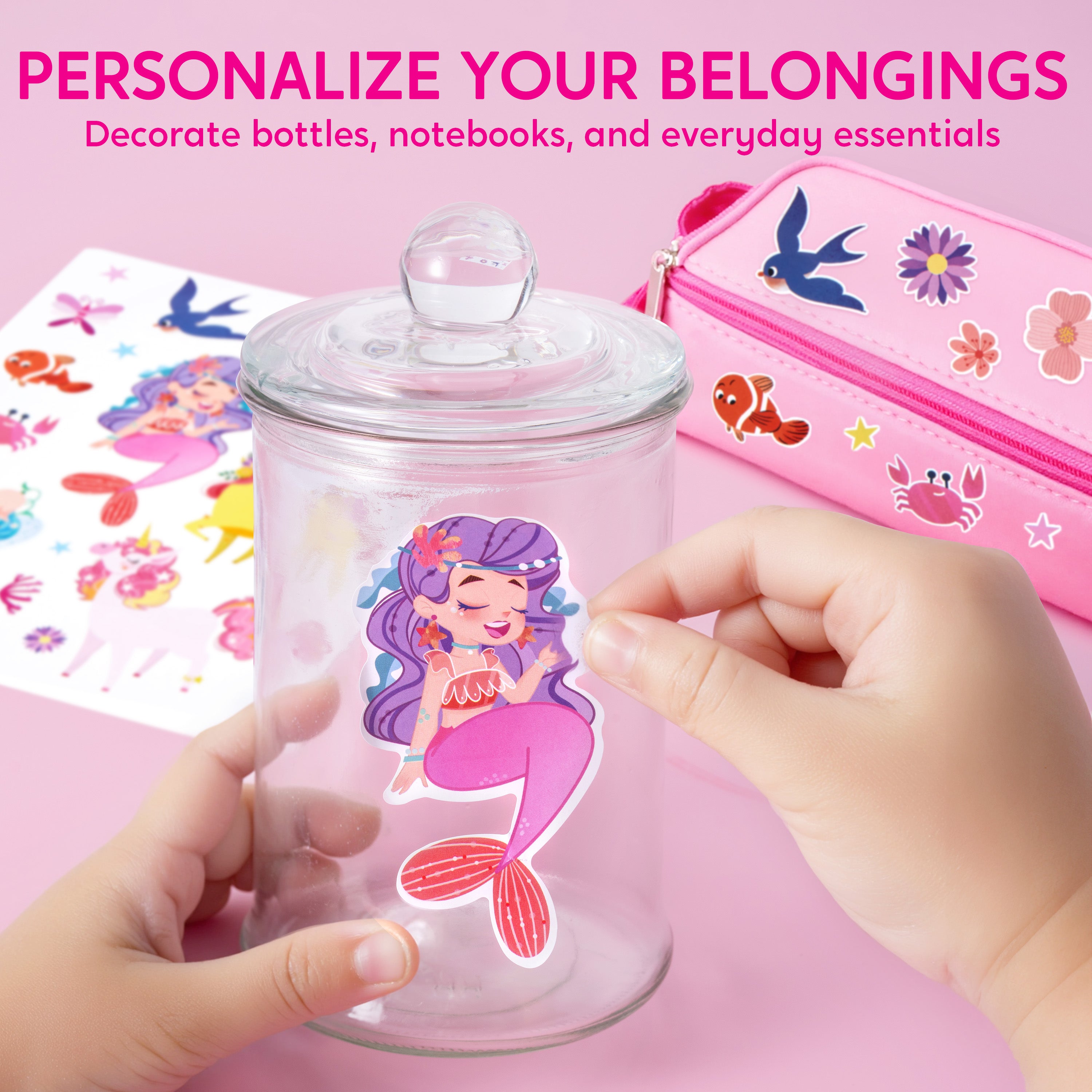 Klever Kits Princess Mess-Free Dot Art & Sticker Craft Set