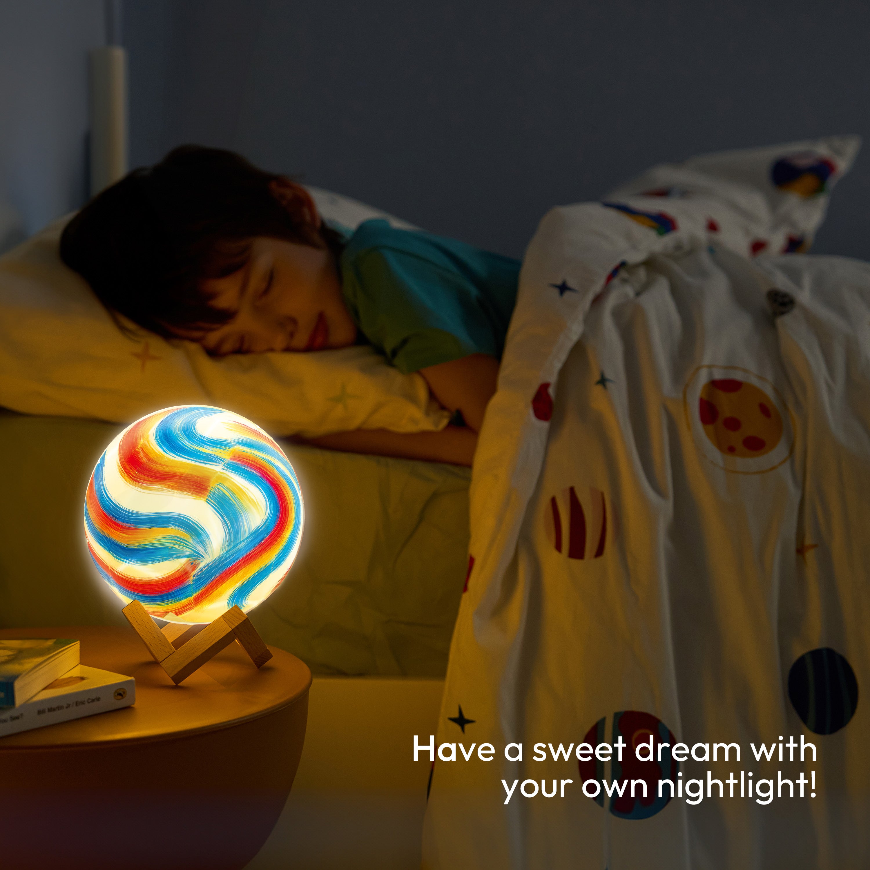 Klever Kits DIY Paint Your Own 3D Soccer Night Light Kit