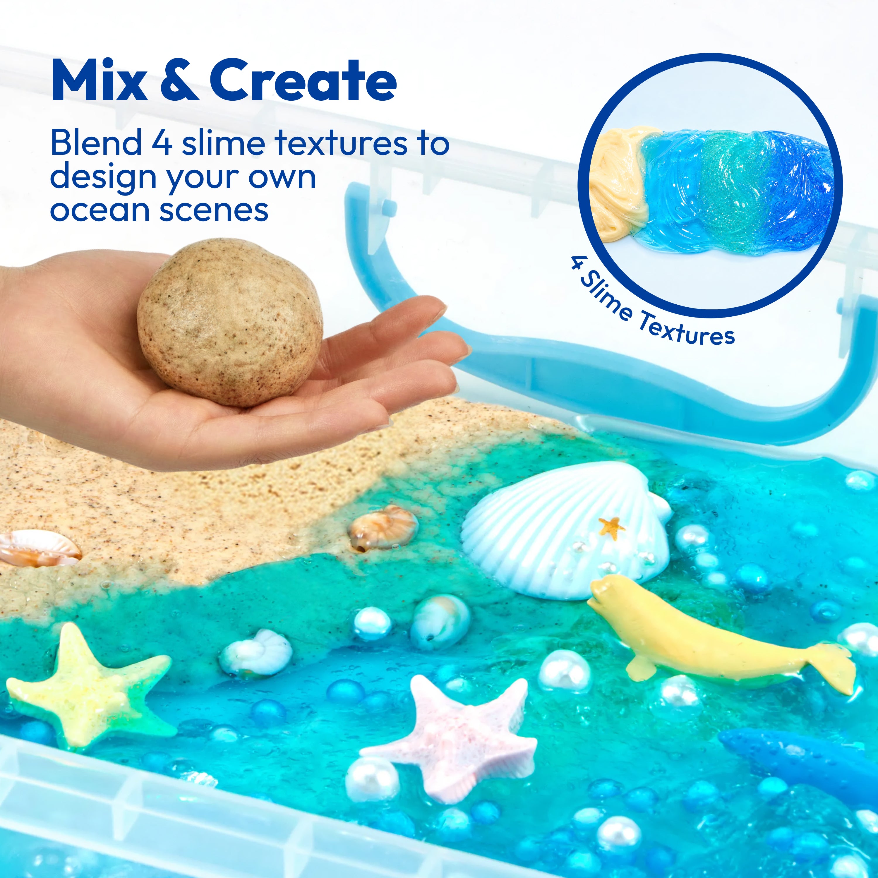 Klever Kits Ocean Sensory Bin for Kids