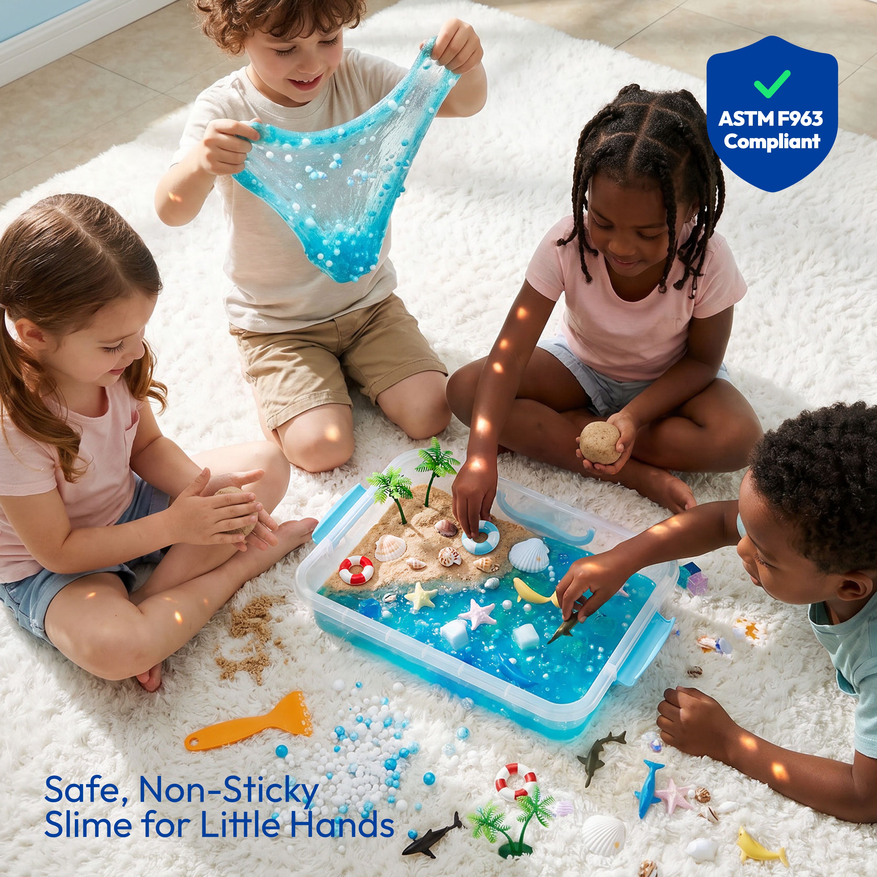 Klever Kits Ocean Sensory Bin for Kids