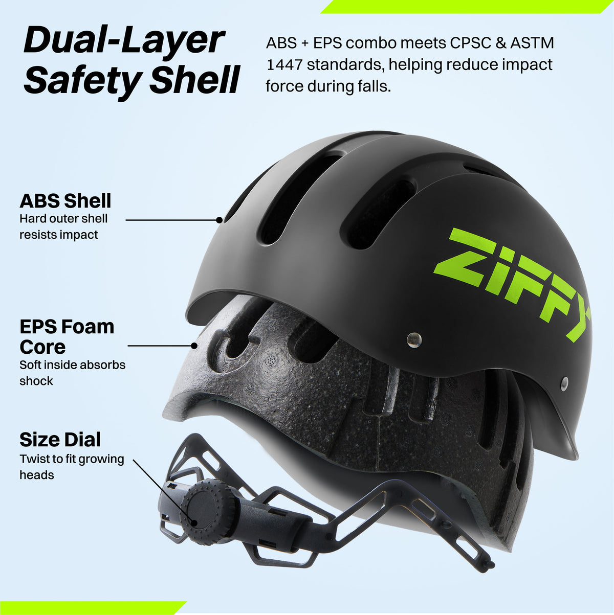 Play-Act Kids Bike Helmet - Adjustable Lightweight Safety Certified for Ages 3+