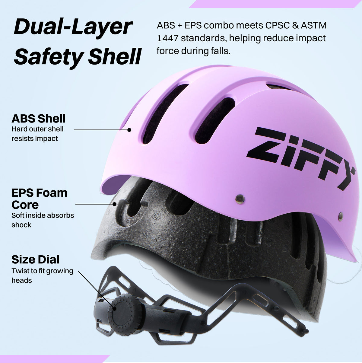 Play-Act Kids Bike Helmet - Adjustable Lightweight Safety Certified for Ages 3+
