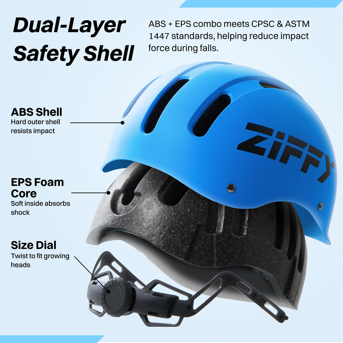 Play-Act Kids Bike Helmet - Adjustable Lightweight Safety Certified for Ages 3+
