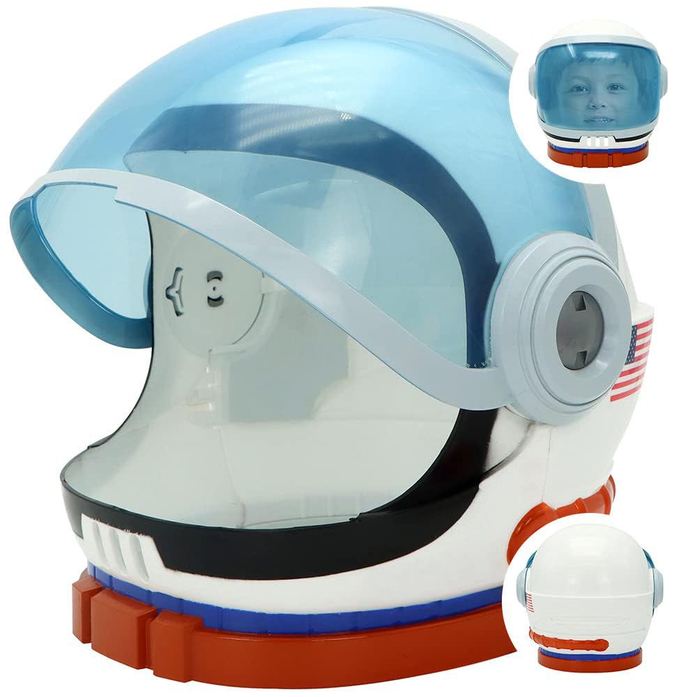 Play-Act Space Helmet with Movable Visor - Perfect for Kids Role Play