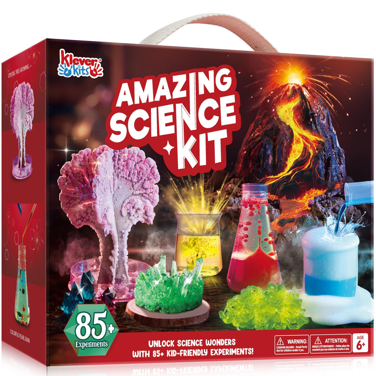 Klever Kits 85+ Experiments Amazing Science Kit (STEM Educational Toy)