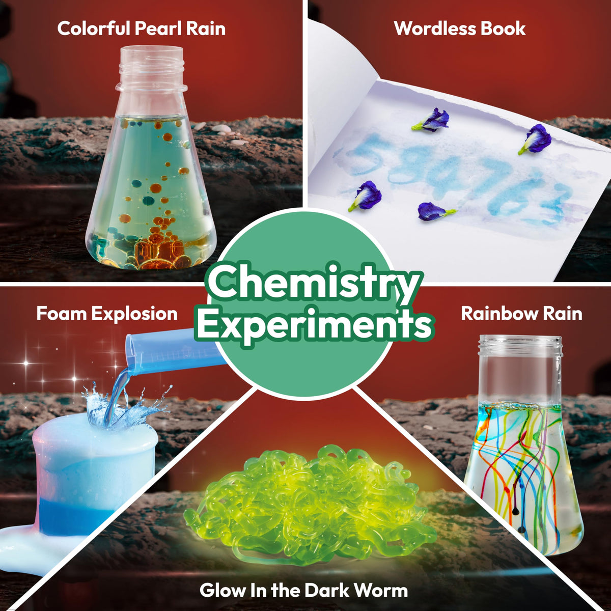 Klever Kits 85+ Experiments Amazing Science Kit (STEM Educational Toy)