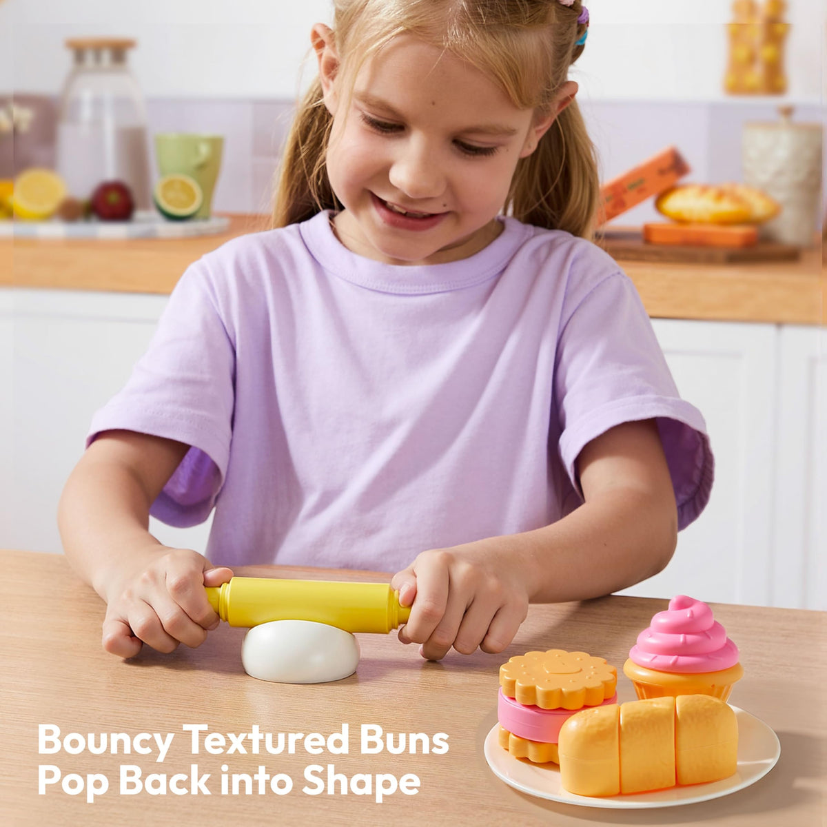 Play-Act Whisk n' Bake Bakery Mixer Playset - 16 PCS Kitchen & Food Toy