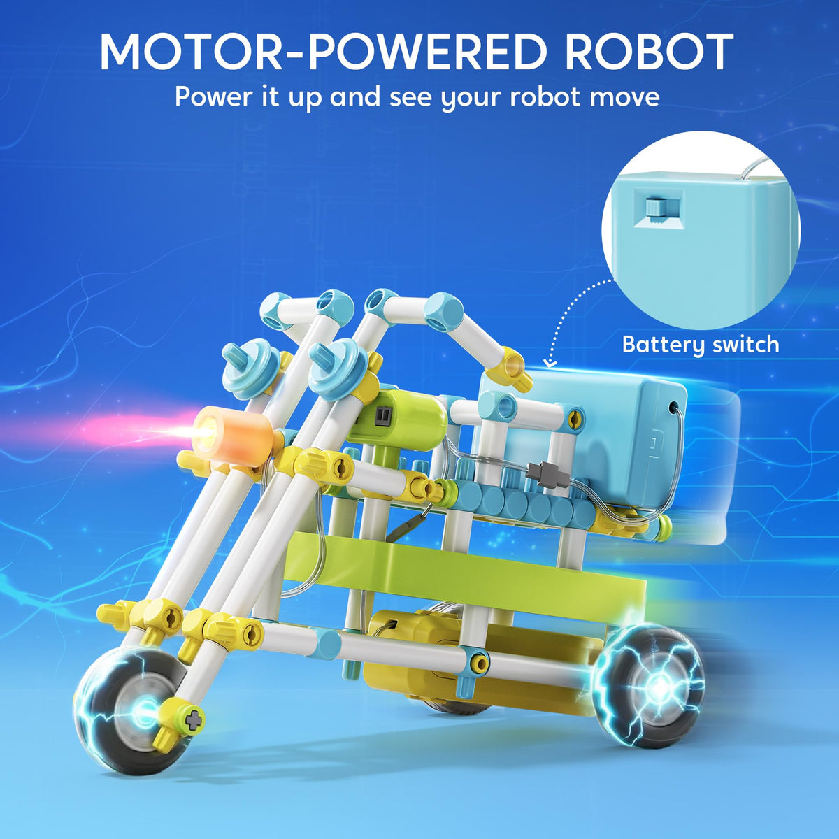 Klever Kits 36-in-1 Motor Robotic Kit - STEM Educational Toy for Ages 8-13