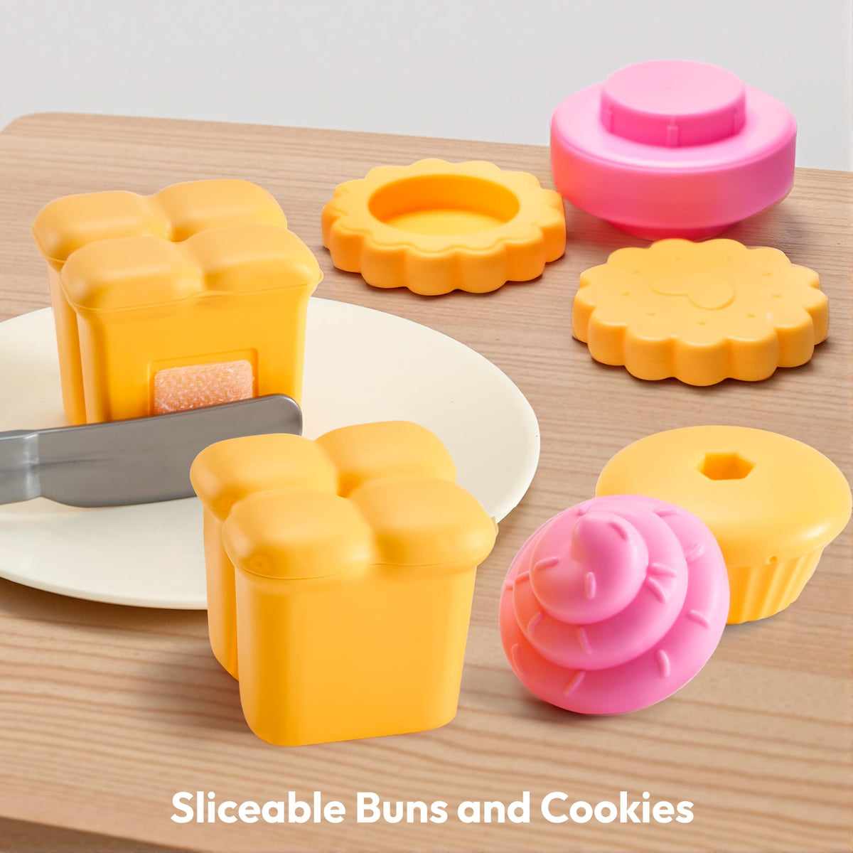 Play-Act Whisk n' Bake Bakery Mixer Playset - 16 PCS Kitchen & Food Toy