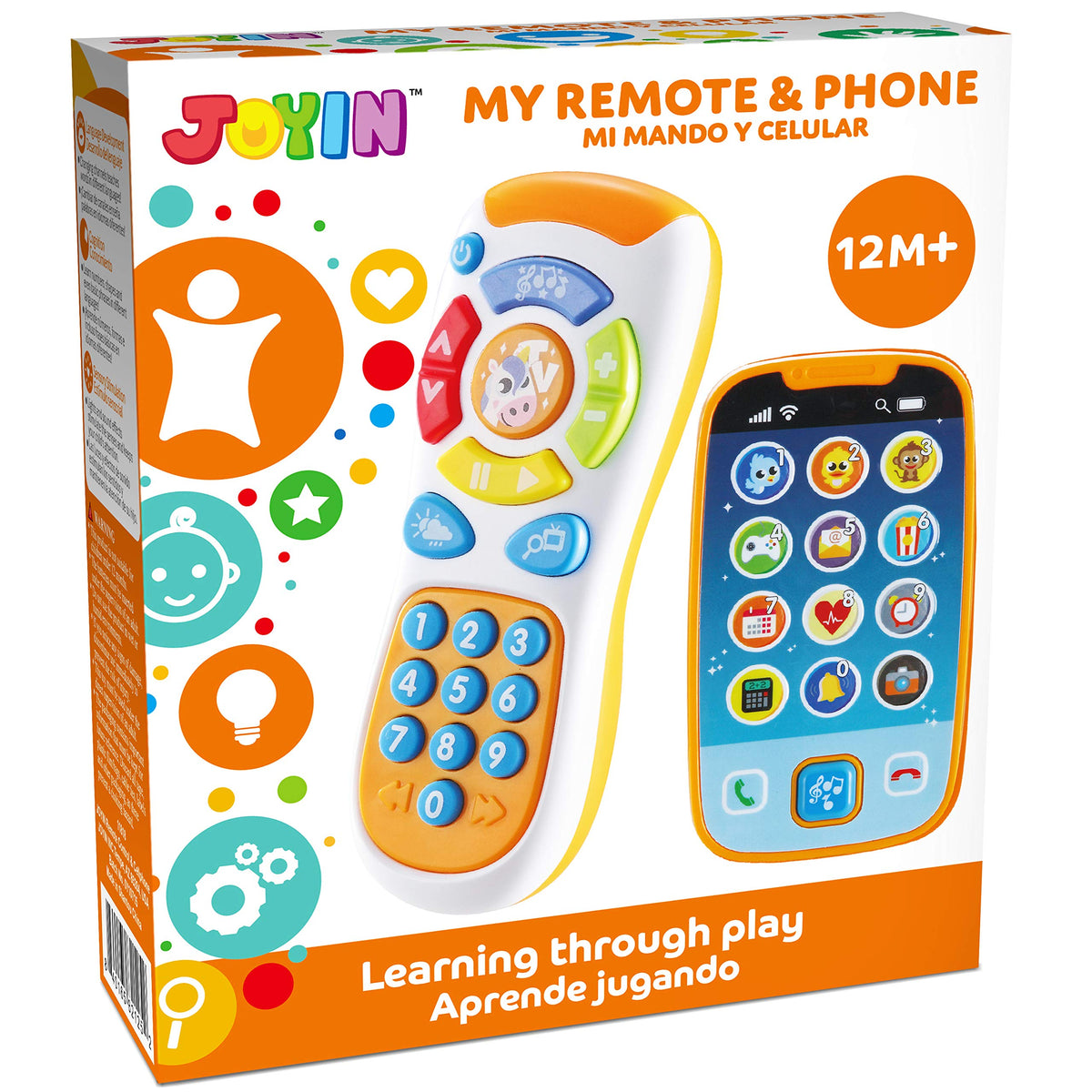 Play-Act Remote Control Smartphone Toy with Music - Kids Learning Toy