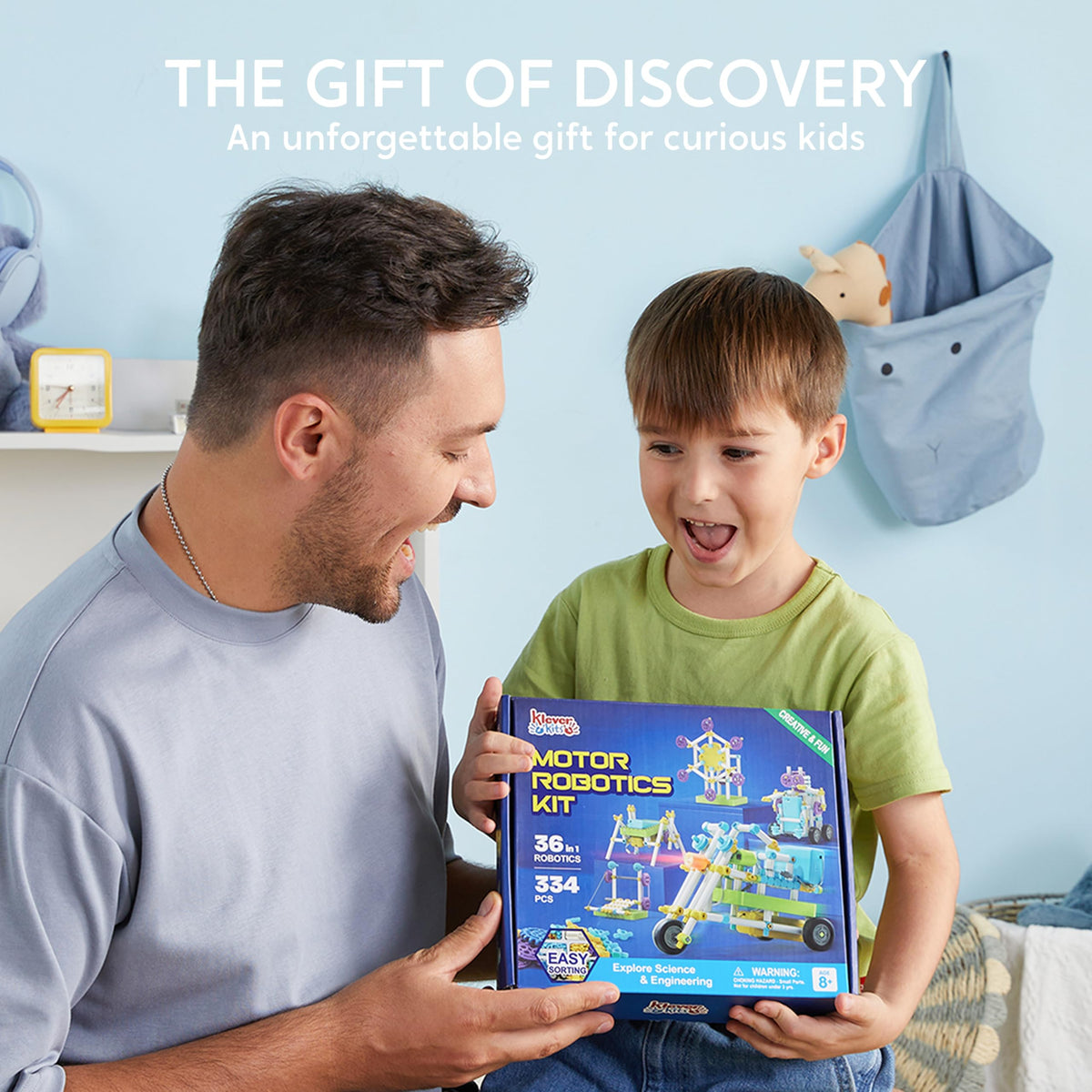 Klever Kits 36-in-1 Motor Robotic Kit - STEM Educational Toy for Ages 8-13